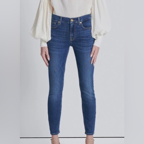 7 for All Mankind Skinny Jeans - Picture 1 of 2